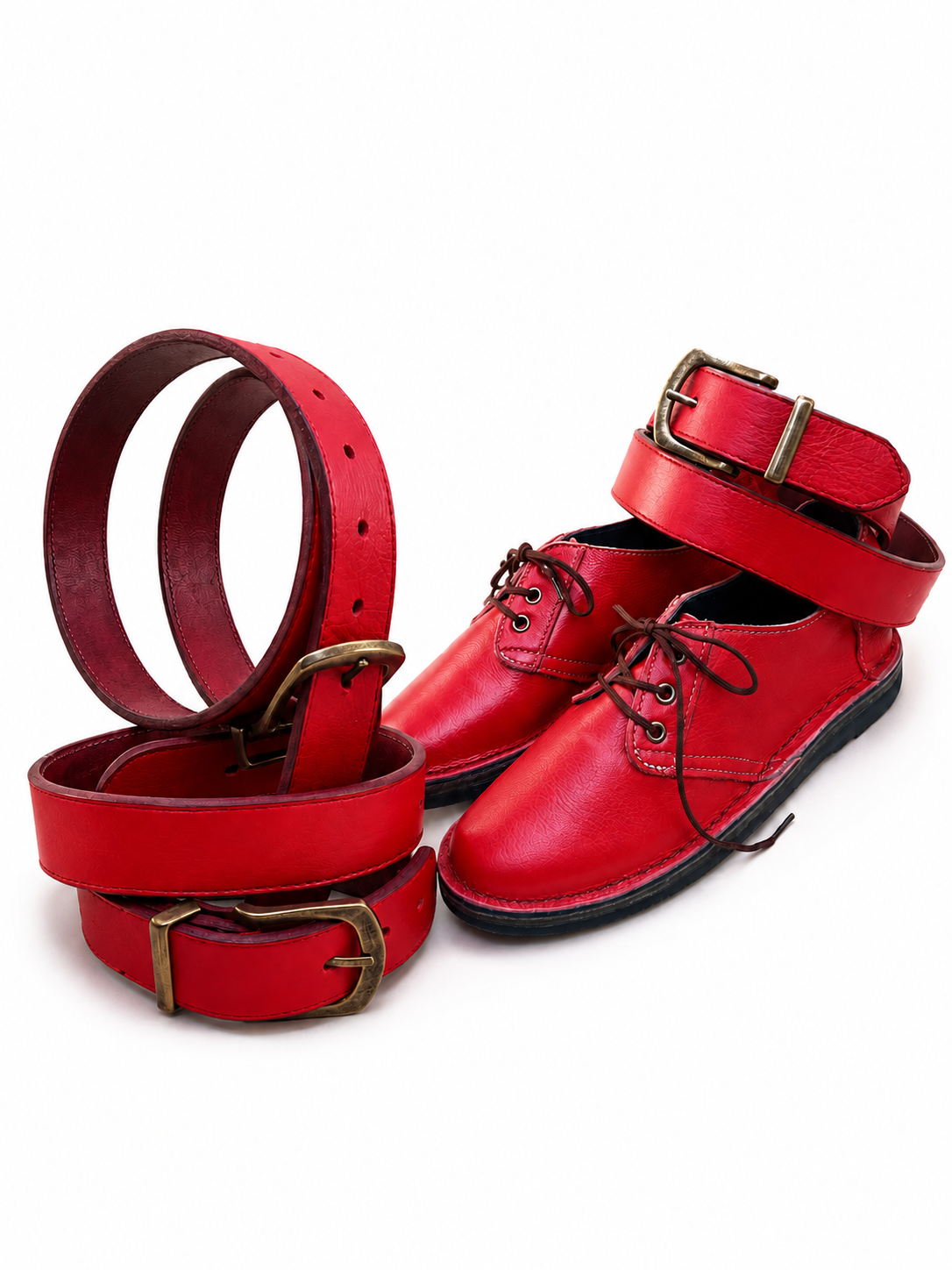 Handford Real Red Postbox ladies shoe